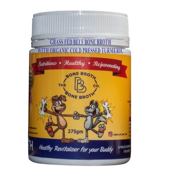BONE BROTH with TUMERIC for Dogs and Cats Health