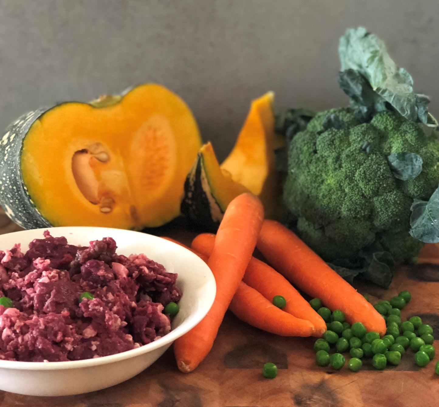 Beef Heart Mince + Seasonal Veggies