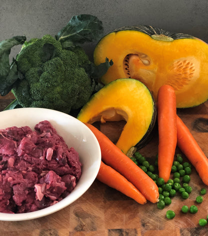 Kangaroo Mince + Seasonal Veggies